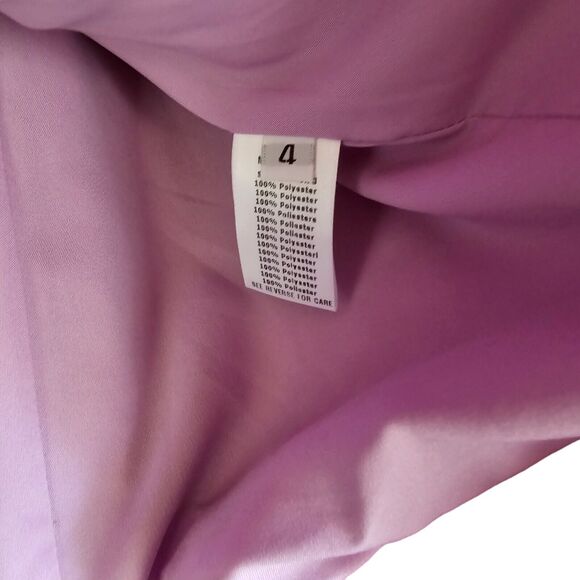 Aknvas Taylor Blazer Size 4 Single Button Jacket Orchid Purple Pink - Picture 6 of 6